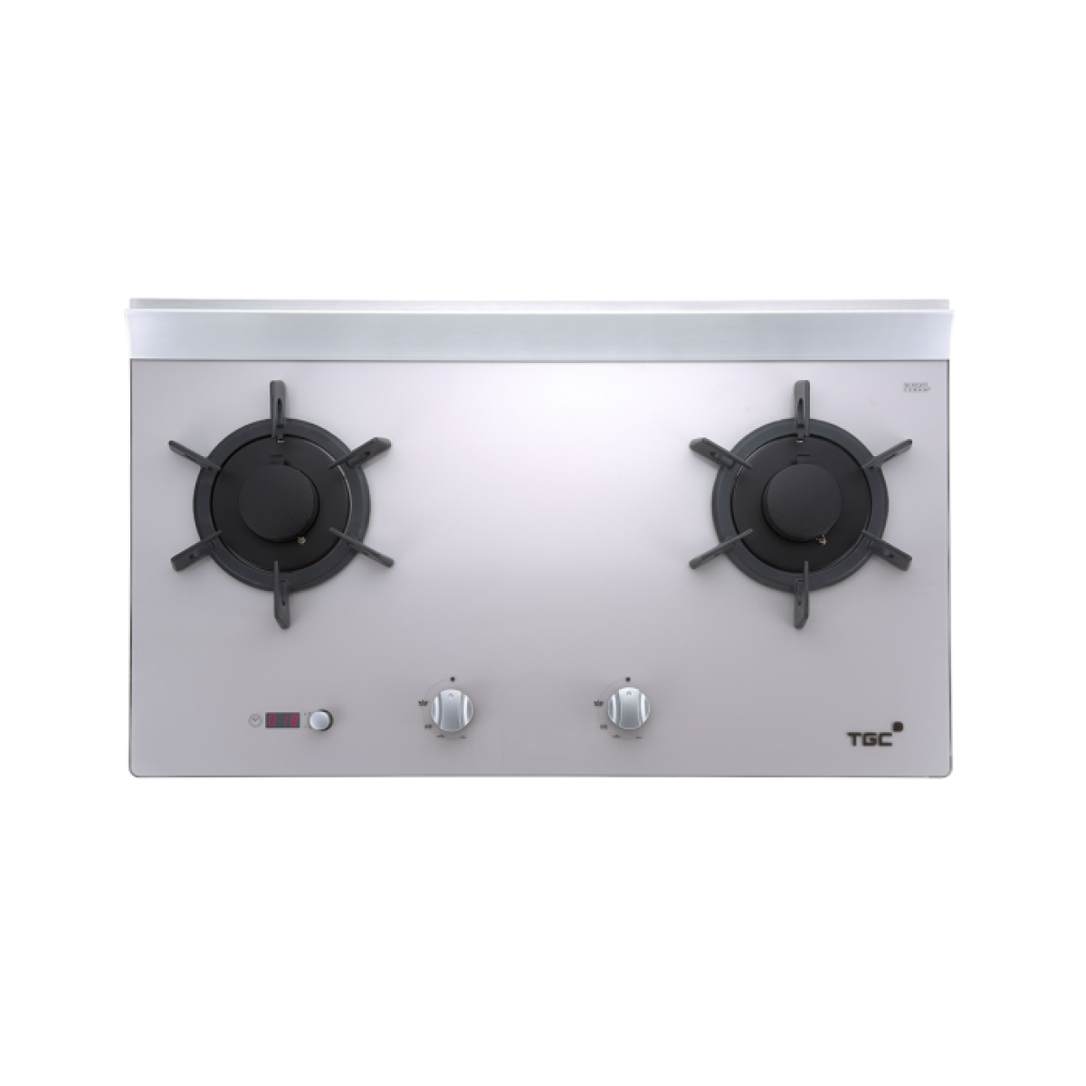 TGC TRTB72LT-C(GREY) 蓮芯火 嵌入式平面爐 - 5.3kW雙爐頭 陶瓷玻璃